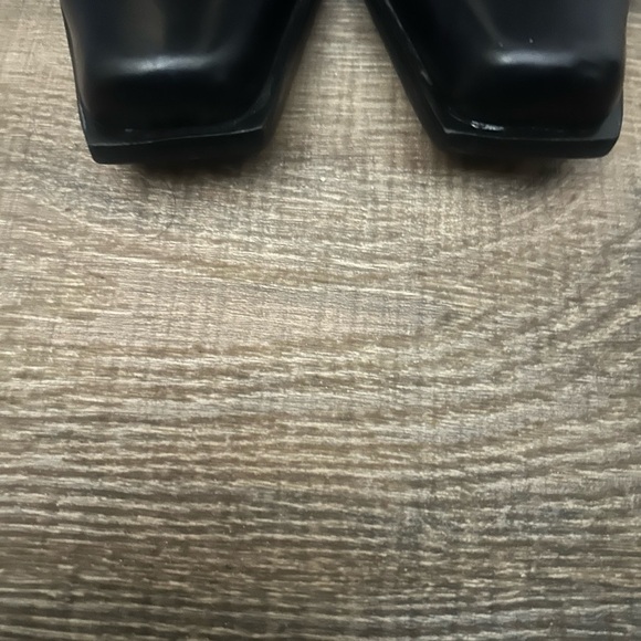 SIMARD (Davos Gomma) size 6.5 near NEW luxury square toed Italian leather boots - Picture 6 of 14